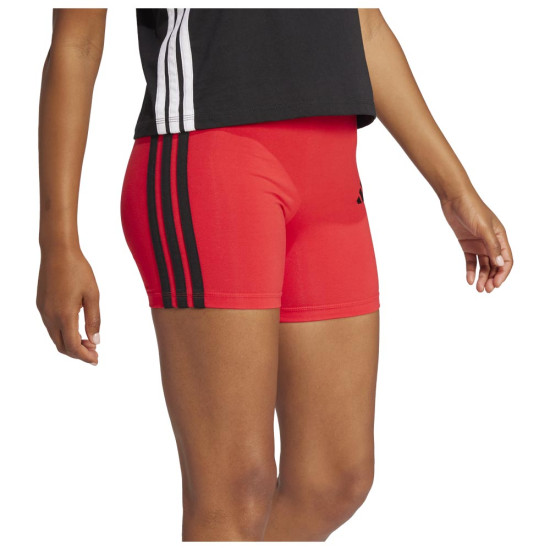 Adidas Γυναικείο σορτς-κολάν Essentials 3-S High Waisted Biker Shorts